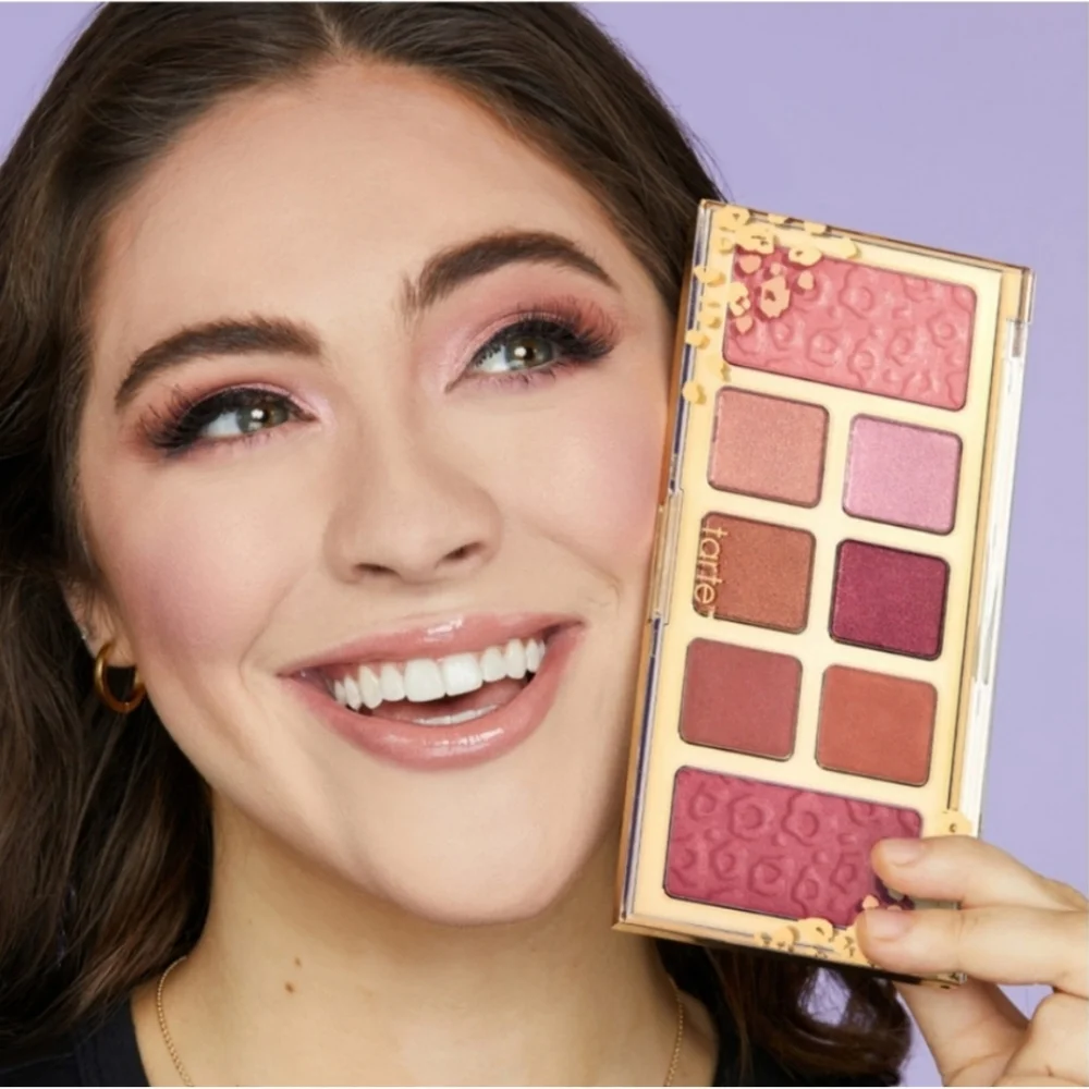 NIB Tarte Maneater Guide to Glam Eye & Cheek Palette - Picture 12 of 14
